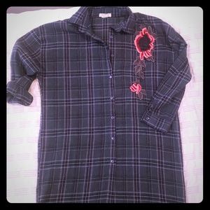 Flannel dress